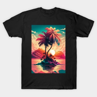 Sunset Palm T-Shirt